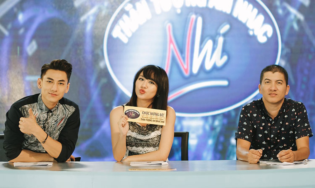 Van Mai Huong tre trung cung Isaac di cham Vietnam Idol Kids-Hinh-7